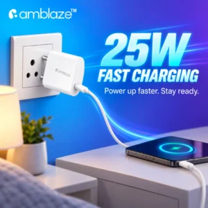 25W Fast Charger – QC Compatible Wall Charger