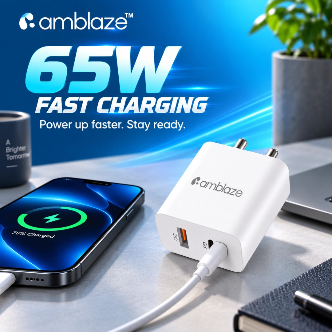 65W QC + PD Fast Wall Charger – All Protocol Support - Image 2