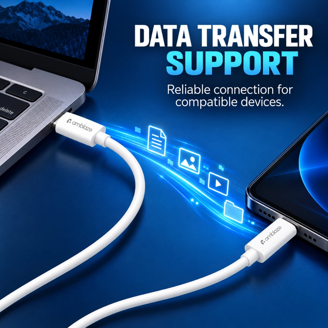 USB-C to C 65 Watt Fast Charging Data Cable – 1000mm | 480Mbps - Image 3
