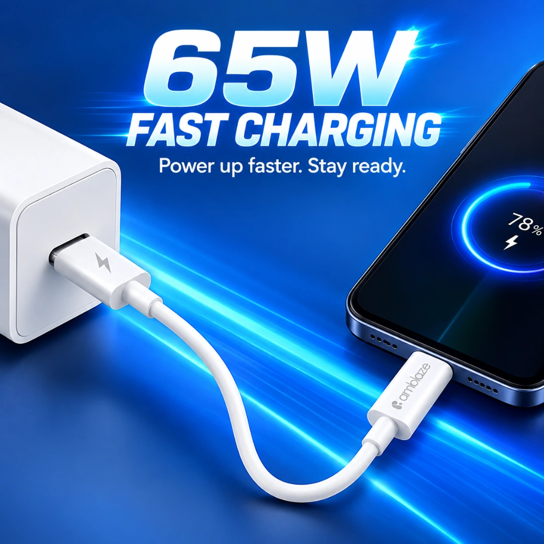 USB-C to C 65 Watt Fast Charging Data Cable – 1000mm | 480Mbps - Image 4