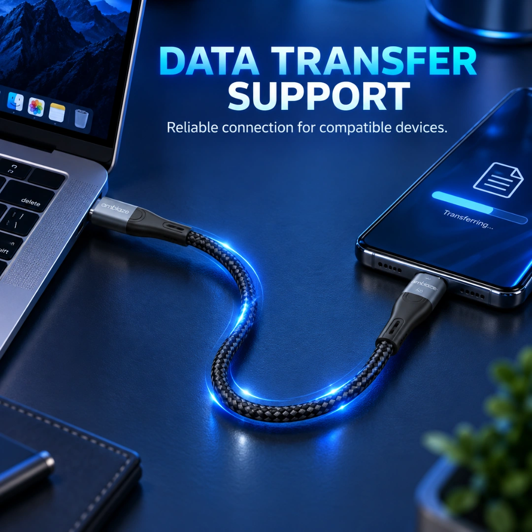 USB-C to C Fast Charging Data Cable – 1000mm | 120W | 480Mbps - Image 4